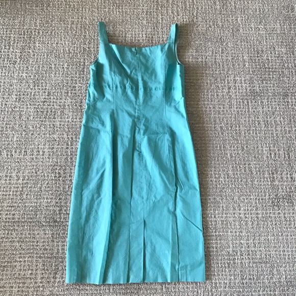 Ann Taylor Light Blue Cotton Sundress Size 2 - Picture 4 of 4